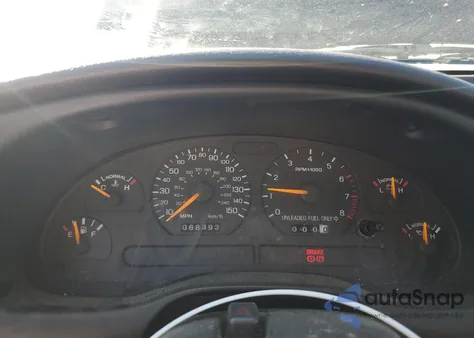 1998 Ford Mustang Gt из США, поврежденный, VIN 1FAFP45X8WF134608